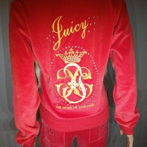 🎀 Juicy Couture velour tracksuit 🎀
